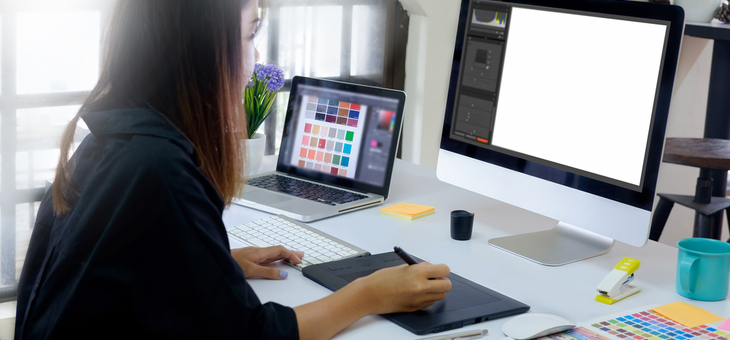 Cara Belajar Online Desain Grafis di Laptop dan Smartphone