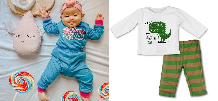 Review Pilihan Terbaik Baju Tidur Bayi Bahan Adem dan Nyaman di SehatQ