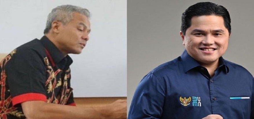 Keinginan Besar Jokowi, PDIP Tetap Usung Ganjar-Erick di Pilpres 2024 Demi Karir Gibran